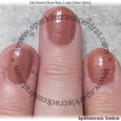 Sally hansen brown 2025 nose nail polish